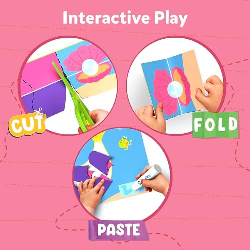 Skillmatics Scissor Skills Activity Book – 25 Fine Motor Craft Activities