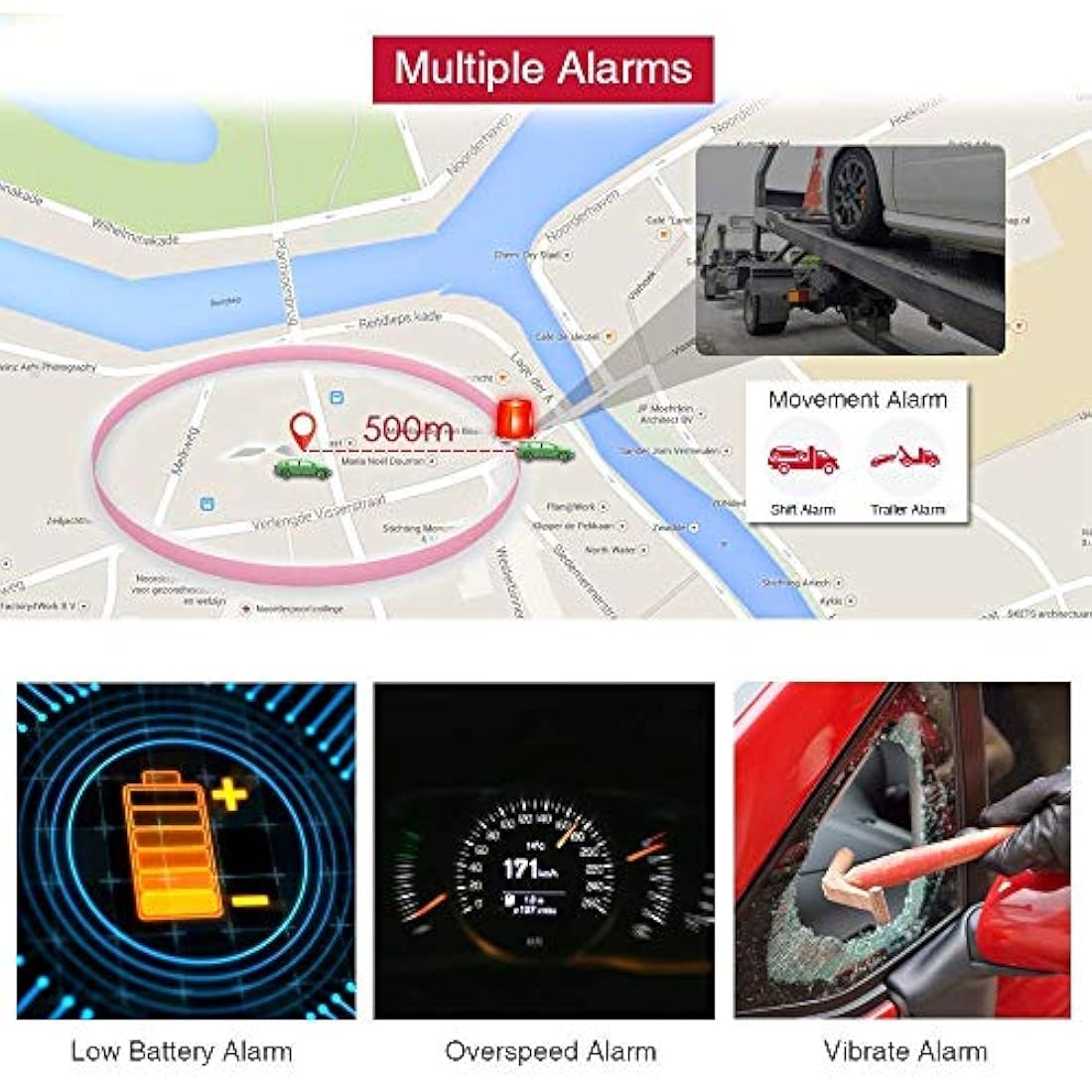 4G GPS Tracker – 10000mAh Magnetic Waterproof Vehicle Device