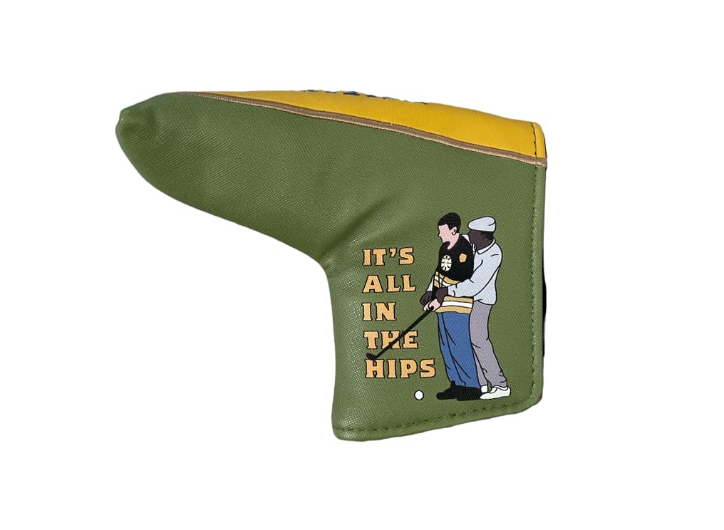 Balanced Co. All in The Hips Blade Putter Headcover - PU Leather Golf