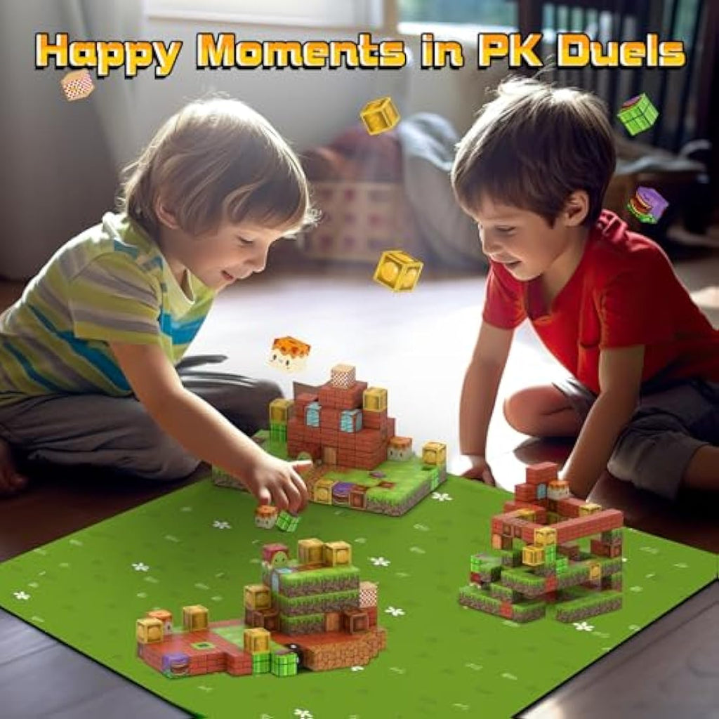 Demolike Magnetic Blocks 110PCS – STEM Educational Building Toy Set