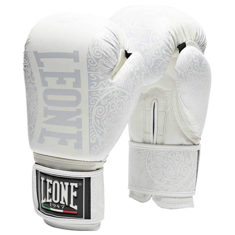 Leone 1947 Maori Boxing Gloves – White 10oz Lightweight Sparring Gear
