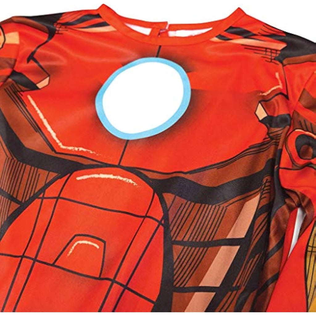 Rubie's Marvel Iron Man Costume – Red Kids Jumpsuit & Mask – L 7-8 Jahre