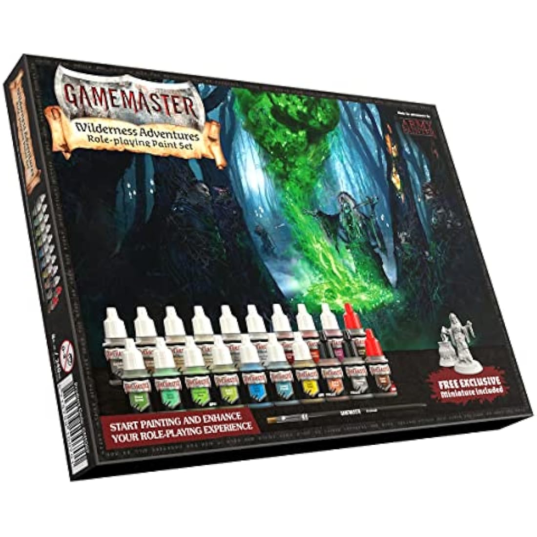 The Army Painter GameMaster Wilderness Paint Set - 20 Acrylic Paints