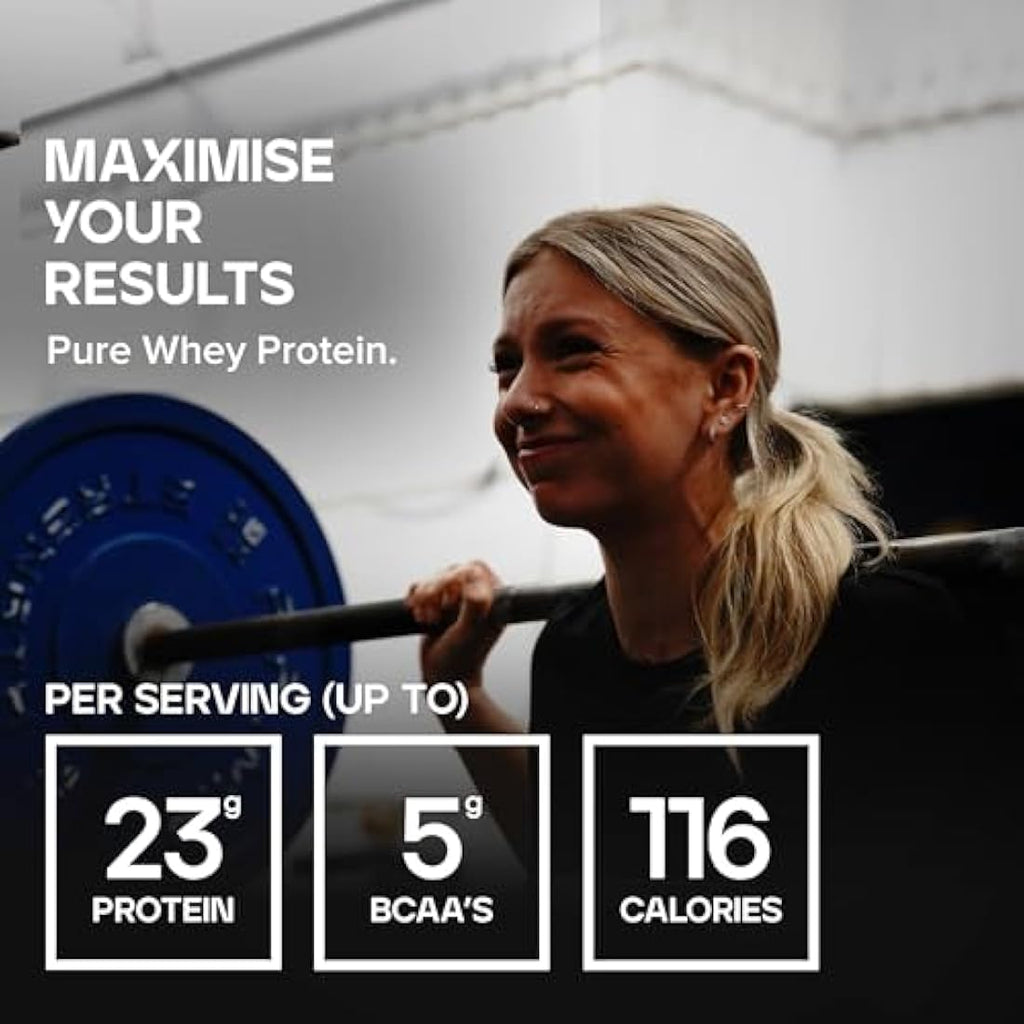 Jolof Store Pure Whey Protein Powder – Vanilla Shake with BCAA, 1kg