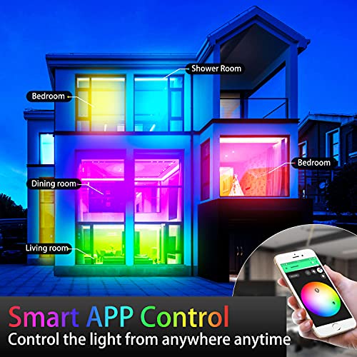 Jolof Store 32.8ft ZigBee Smart RGB LED Strip Lights – Alexa Compatible