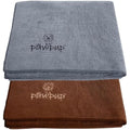 PAWPUP Super Absorbent Microfibre Dog Towels | 100x60cm Set of 2