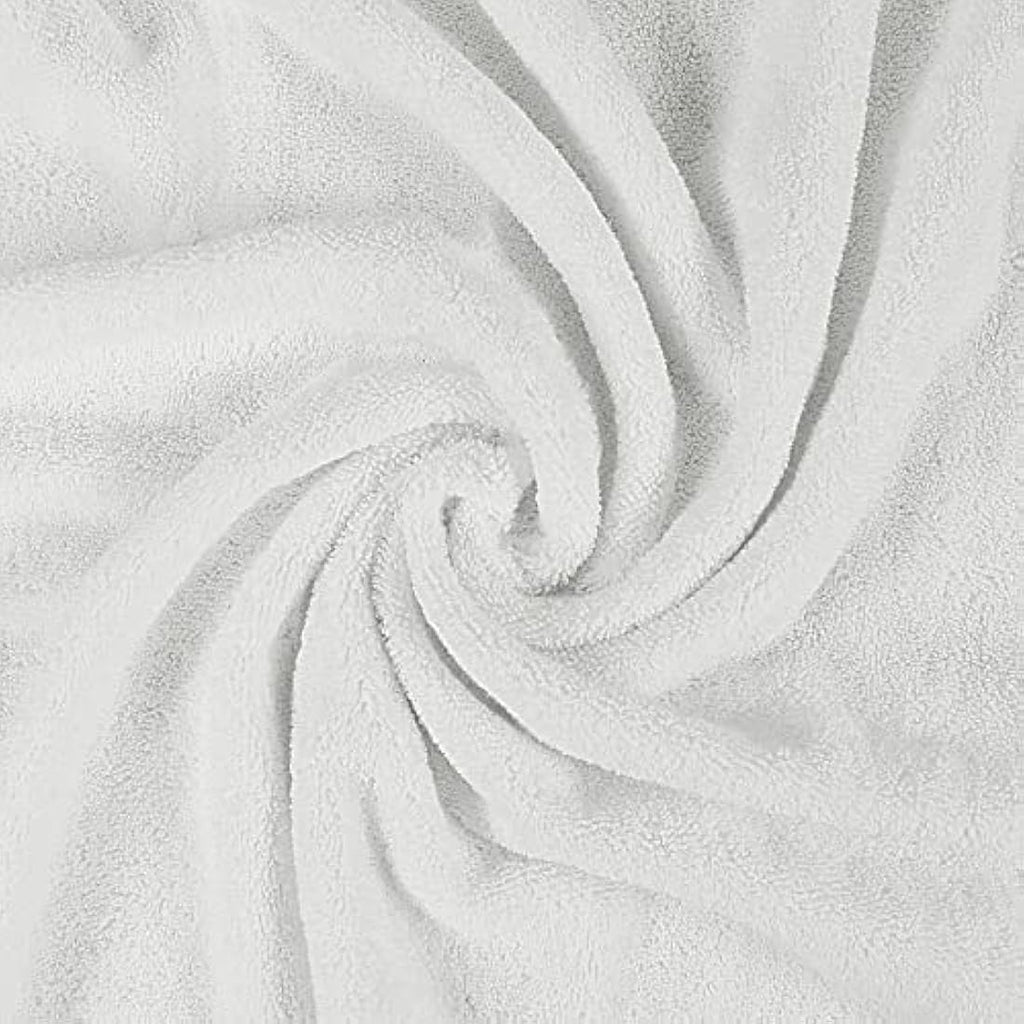Jumbo Bath Sheet 2 Pack – 100% Cotton White (90 x 180 cm)