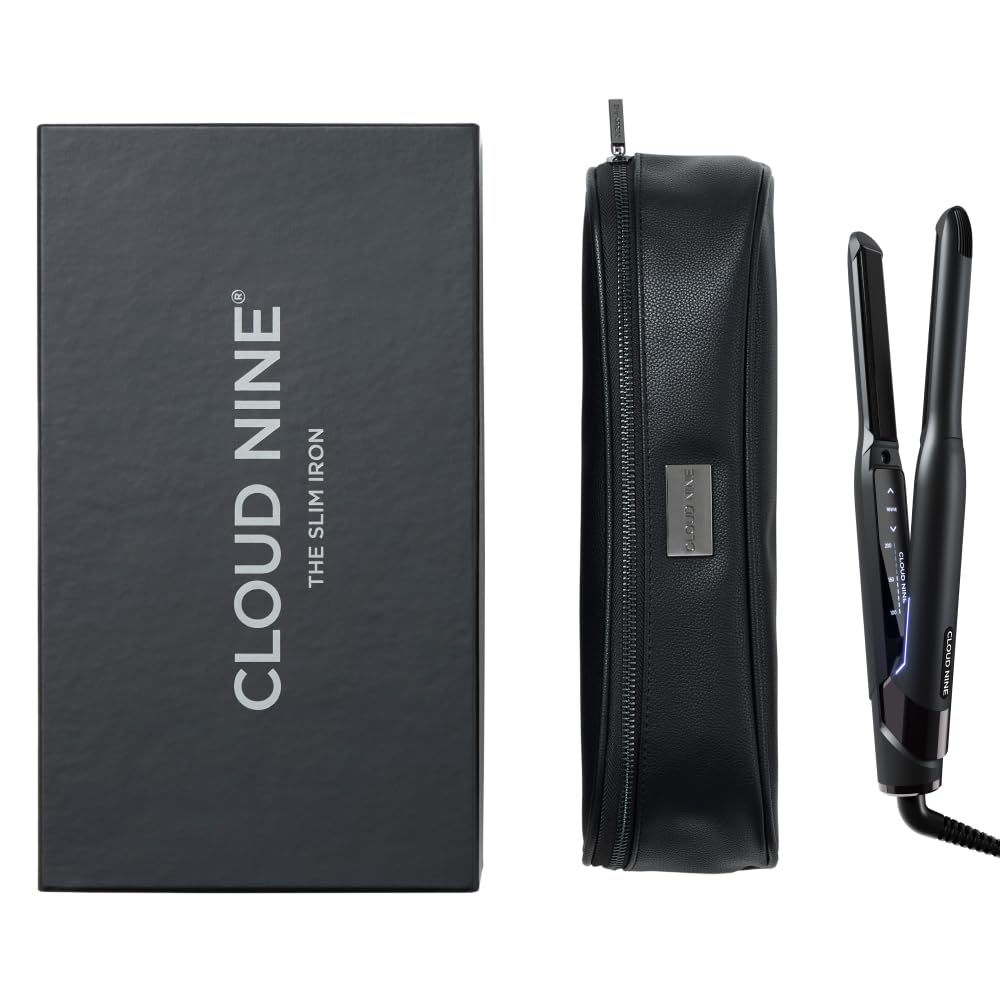 CLOUD NINE Slim Iron Hair Straightener | Revive Mode & Mineral Plates