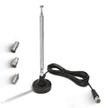 Maswell FM Radio Antenna – Digital Telescopic with 3m Magnetic Base