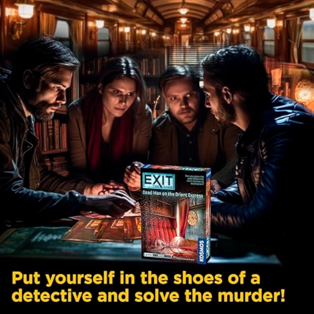 Thames & Kosmos EXIT: Dead Man on the Orient Express Escape Room Game