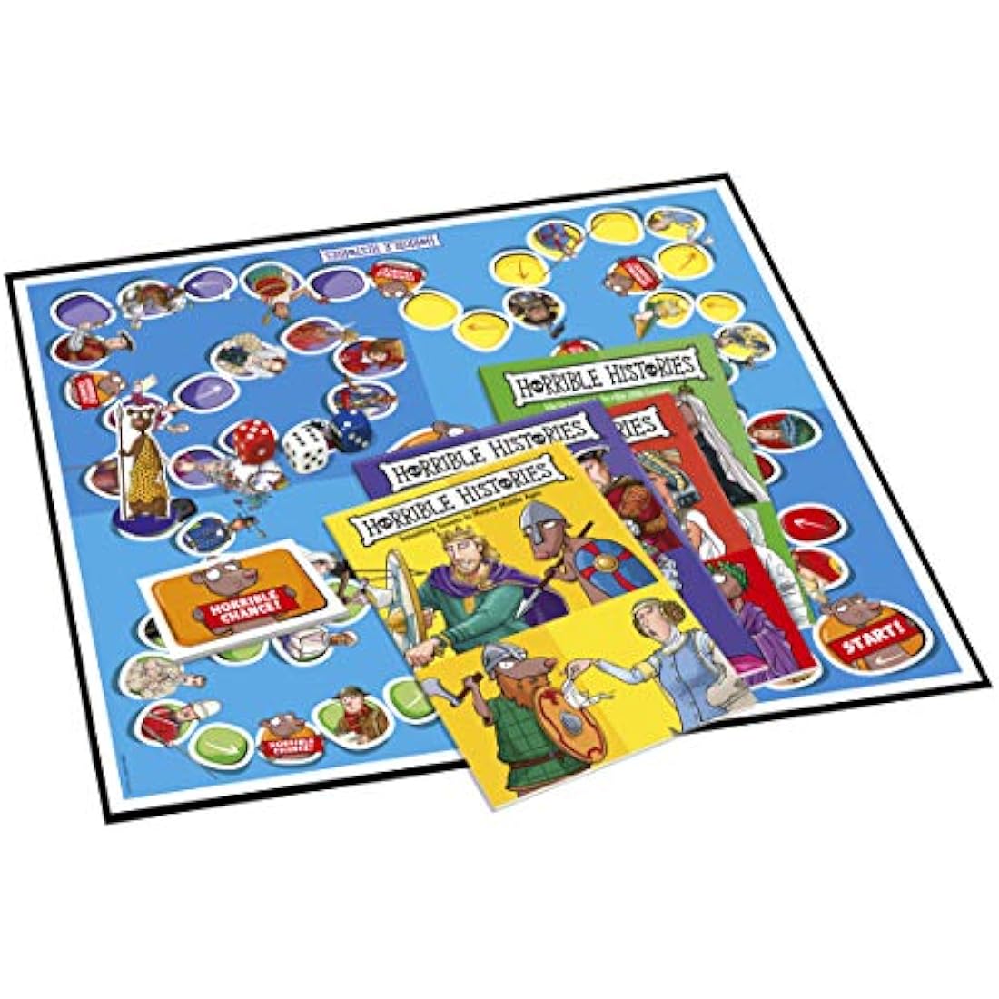 Horrible Histories Board Game – Educational Family Trivia & Charades