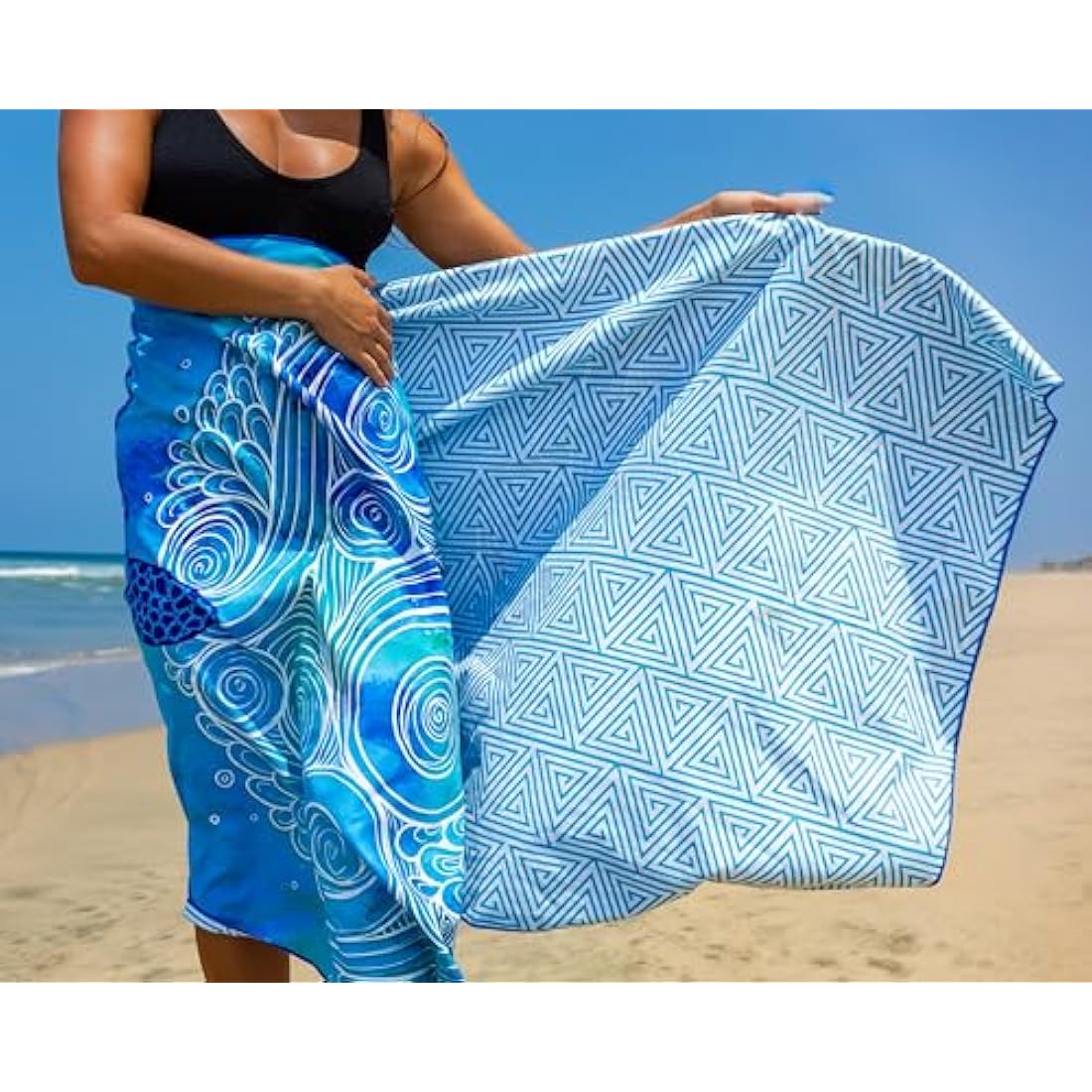 Jolof Store Microfiber Beach Towel – Quick Dry Sand-Free Travel Towel