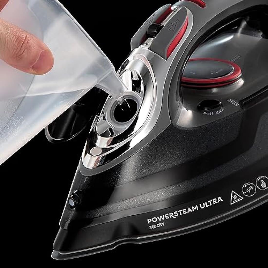 Russell Hobbs Power Steam Ultra Iron | 3100W Ceramic Soleplate