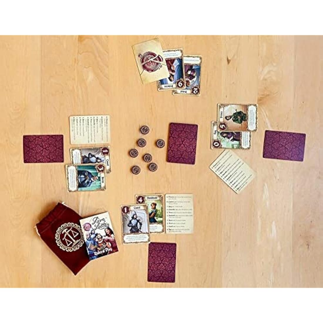 Love Letter Card Game by Z-Man Games – Strategy Party Game for 2-6 Players