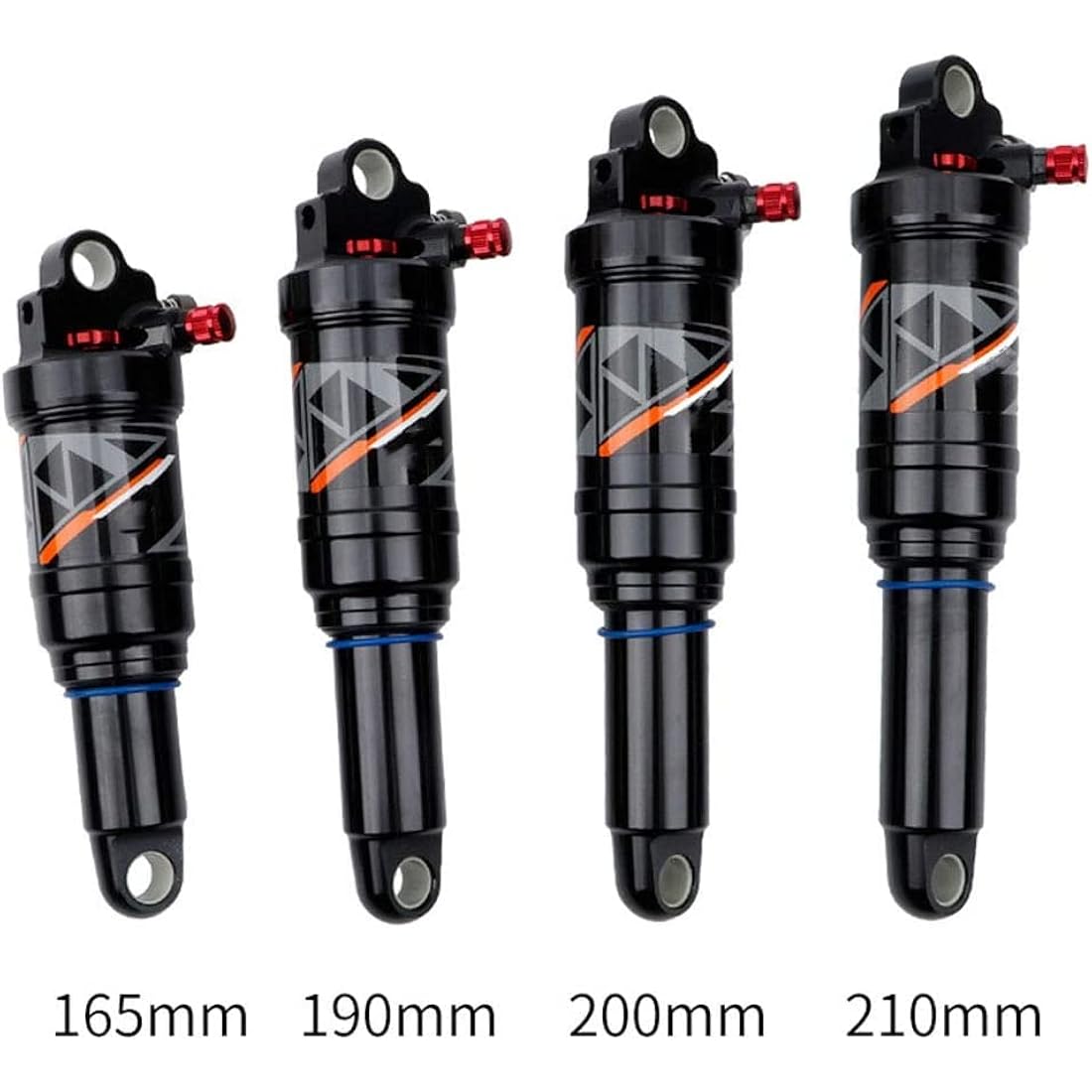 Splumzer MTB Air Rear Shock Absorber | 165mm Remote Lockout Suspension
