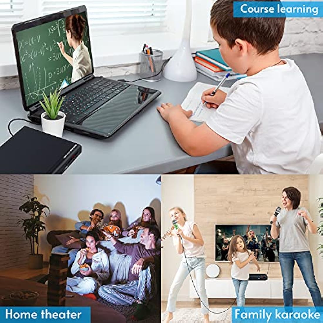 Region Free DVD Player | 1080p Upscaling HDMI Home Media Player