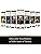 Lindt Excellence 70% Cocoa Dark Chocolate Bars, 100g - Pack of 5