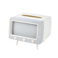 TV Tissue Box Cover – Cute Paper Dispenser with Phone Mount