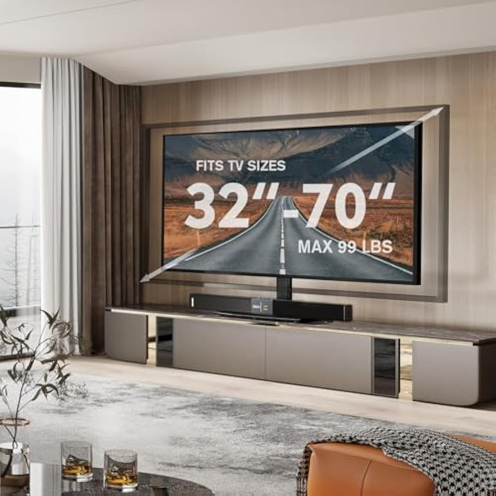 Universal Swivel TV Stand | 32-70" Height Adjustable Base