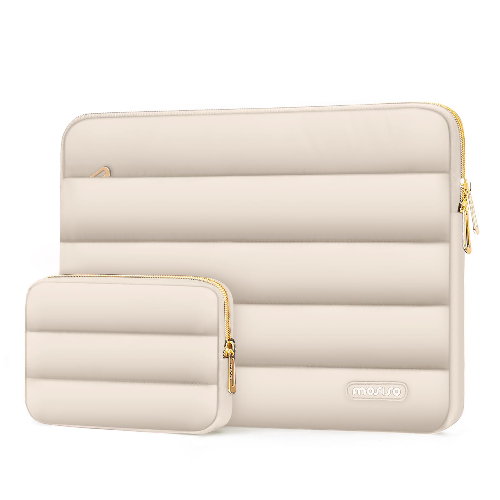 MOSISO Puffy Laptop Sleeve | 13.3 inch Protective Case for MacBook