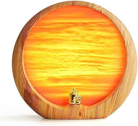 Mamre Golden Sunset Lamp – Dimmable Touch Sensor Romantic Mood Light