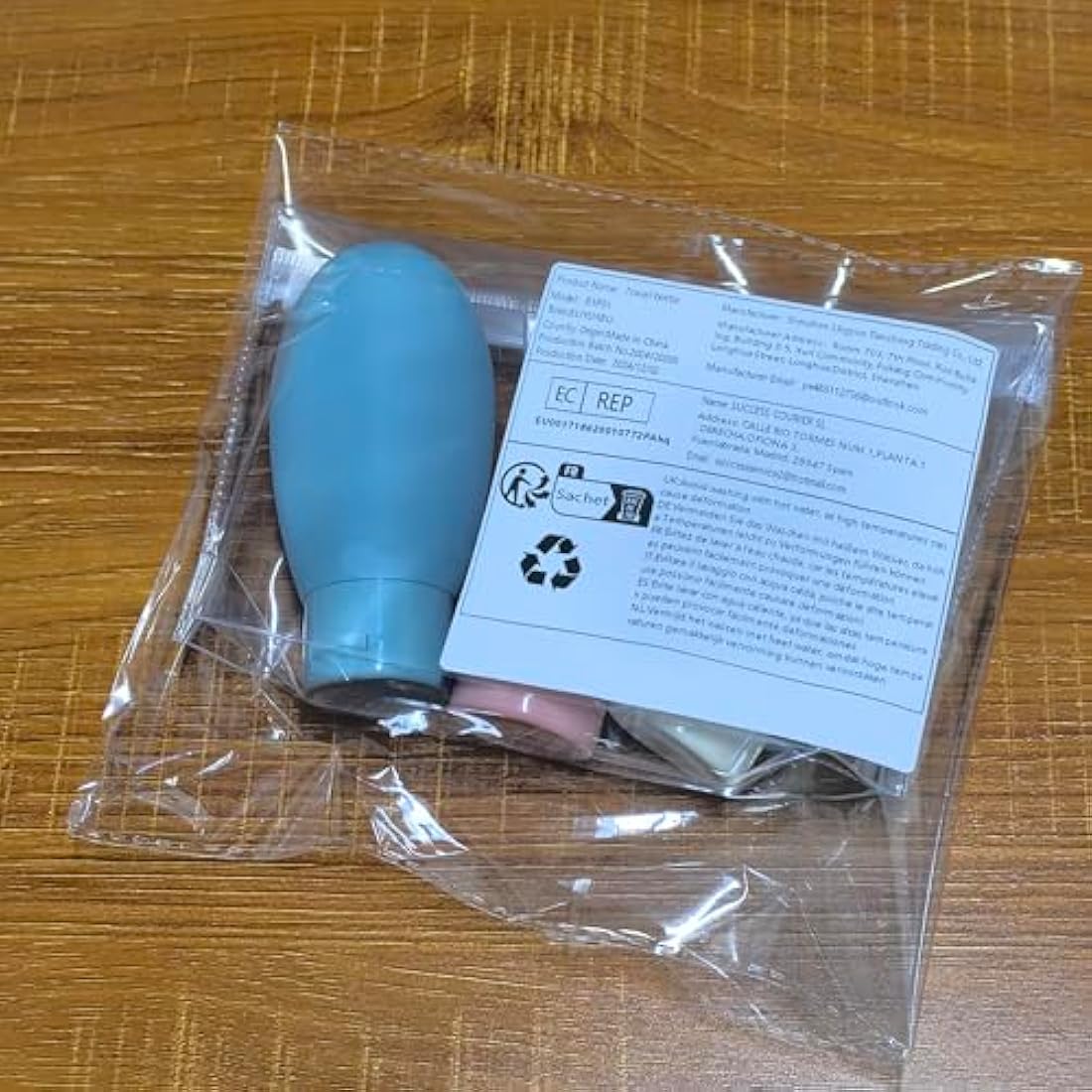 TSA Approved Travel Bottles – 3 Pack Leakproof 60ml Set