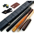 CUESOUL 57" Snooker Cue | Hand-Spliced Ash Wood with Case & Extensions
