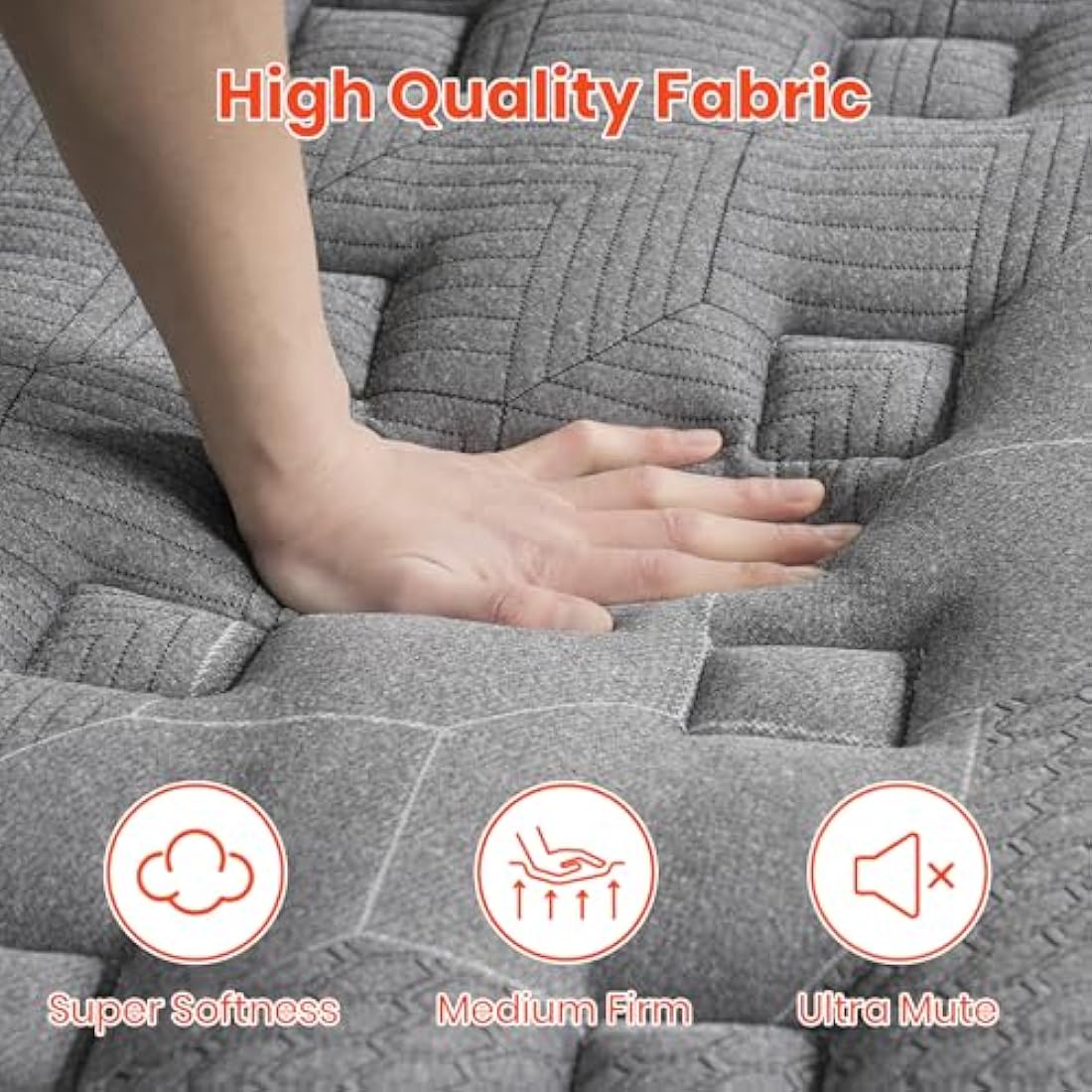 Good Nite Single Hybrid Mattress | 9-Zone Pocket Sprung Medium Firm