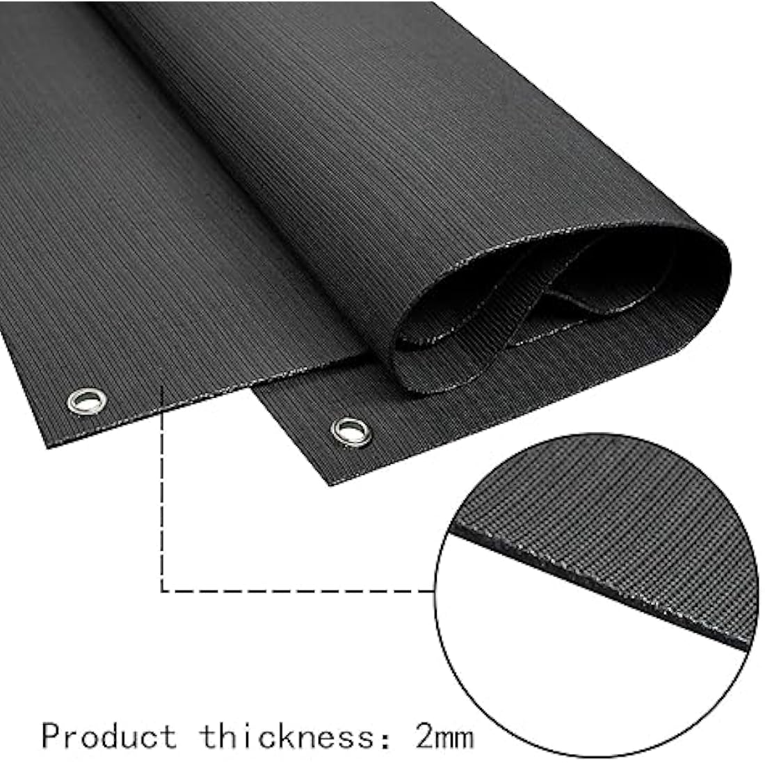 Aoneky Heavy Duty Archery Target Backstop Netting - 2mm Fiber Cloth