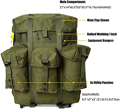 MT Military Alice Pack – Army Survival Combat Tactical Rucksack Backpack