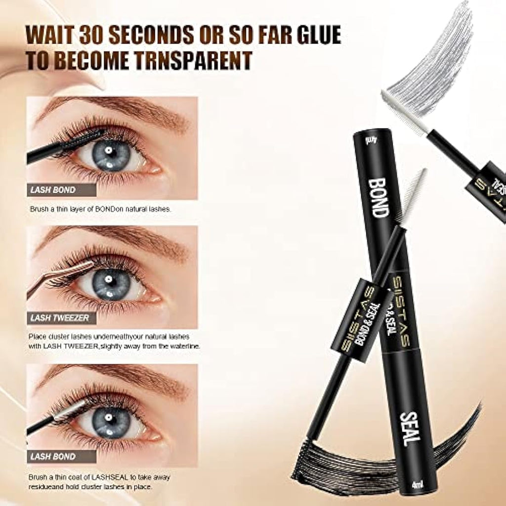 Jolof Store Lash Bond and Seal | Strong Hold DIY Cluster Eyelash Glue