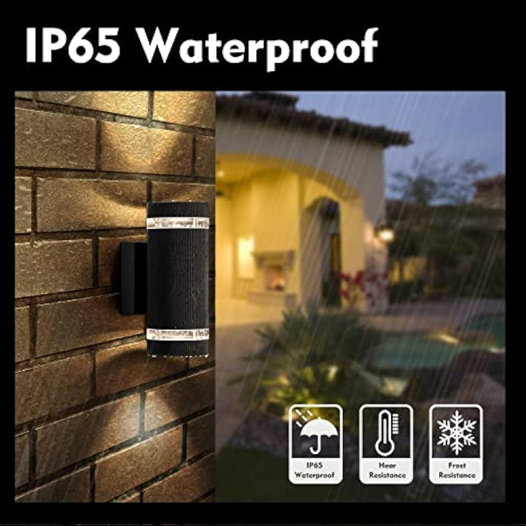 CELAVY Outdoor Wall Lights – IP65 Waterproof Up Down Modern Aluminum Sconce