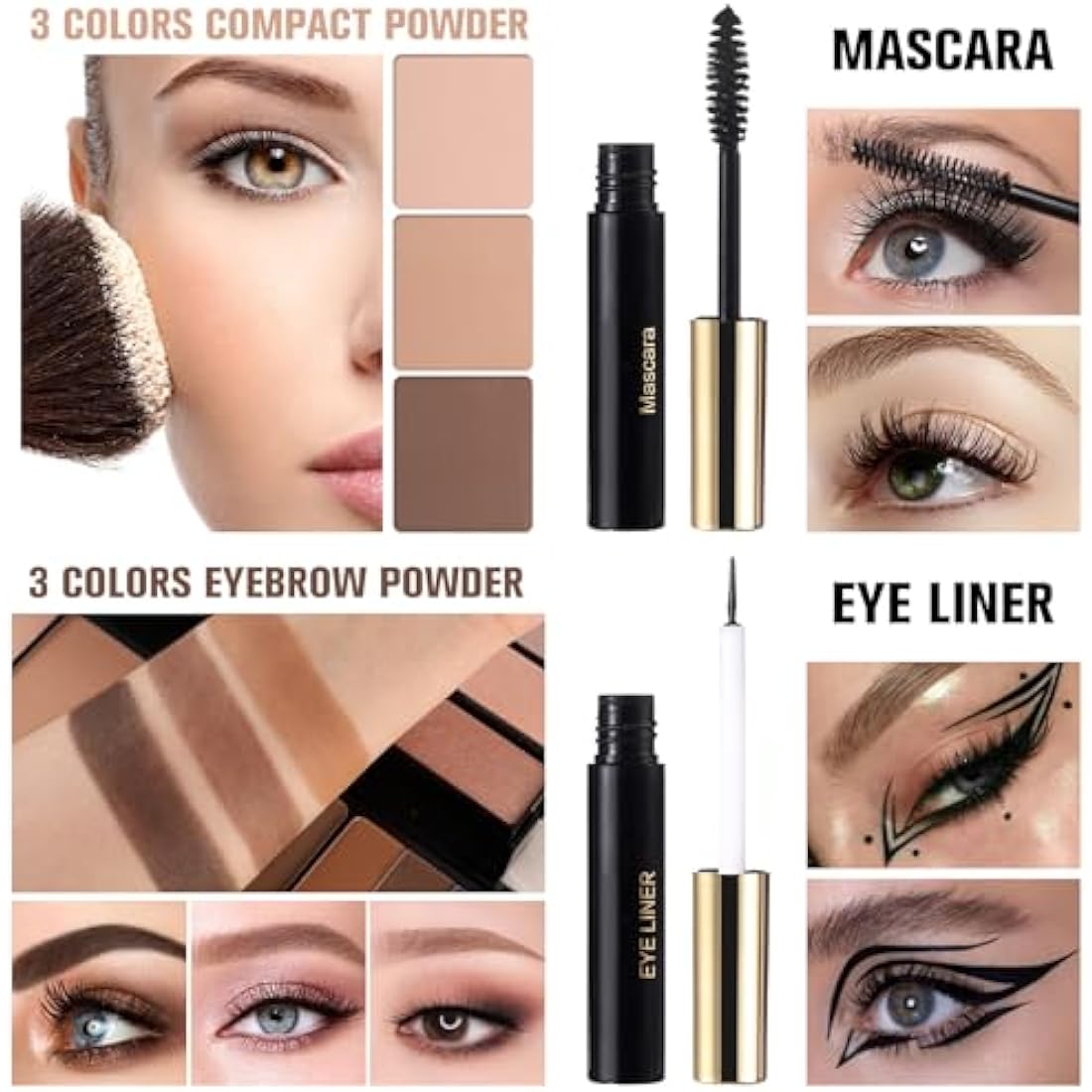 Professional Makeup Kit - 60 Color All-in-One Cosmetic Set