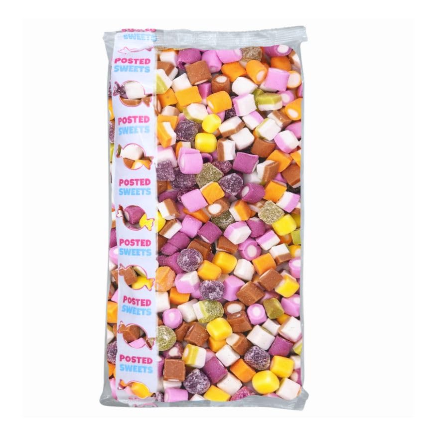 Jolof Store Dolly Mixture Sweets – 1kg Bulk Bag Traditional British Candy