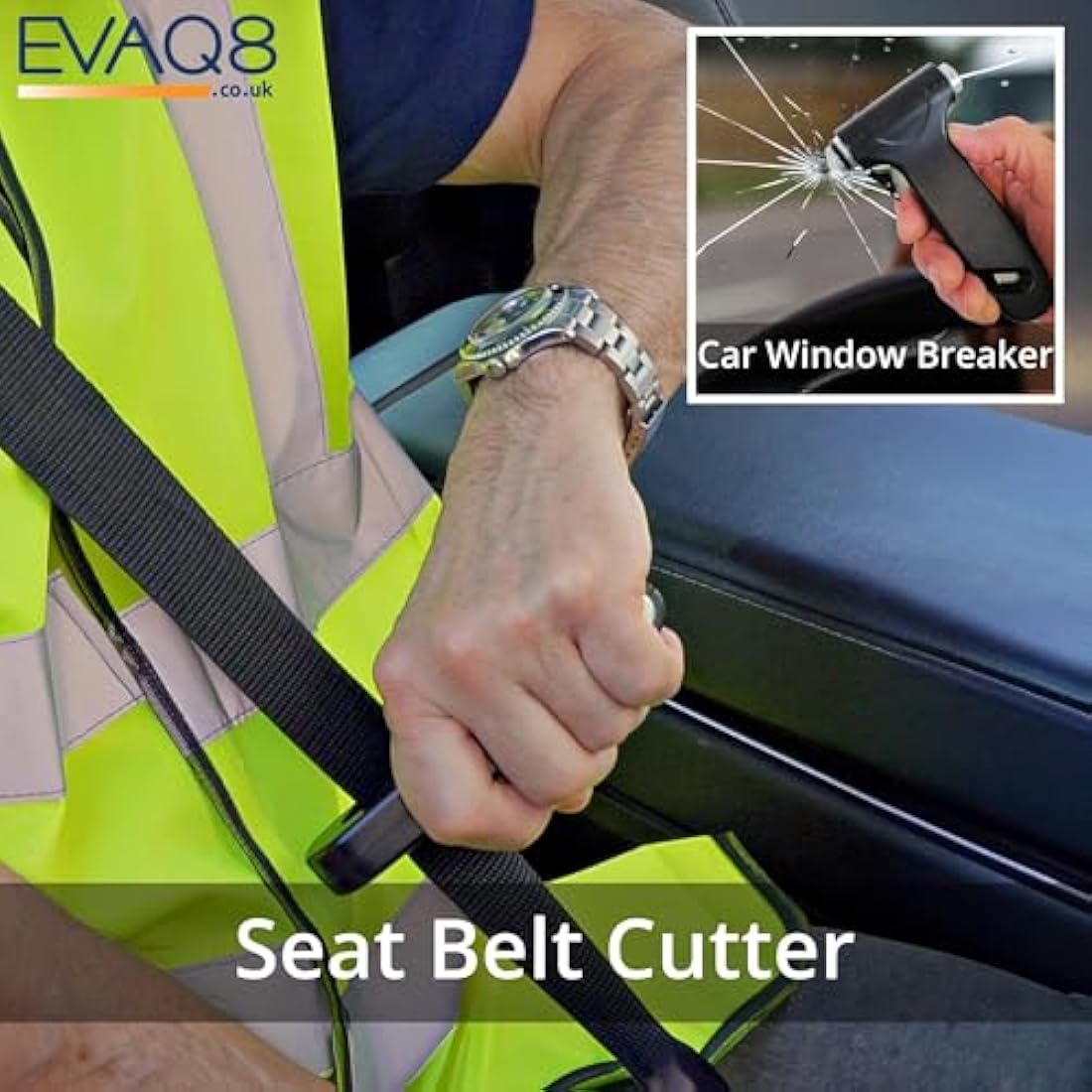Advanced Car Safety Kit – Emergency Extinguisher & Torch
