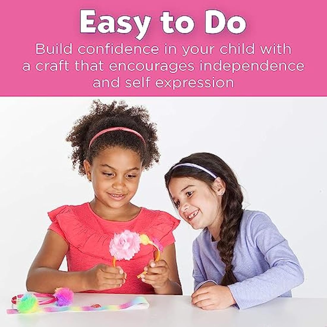Creativity for Kids DIY Fashion Headbands Kit - Makes 10 Hair Accessories