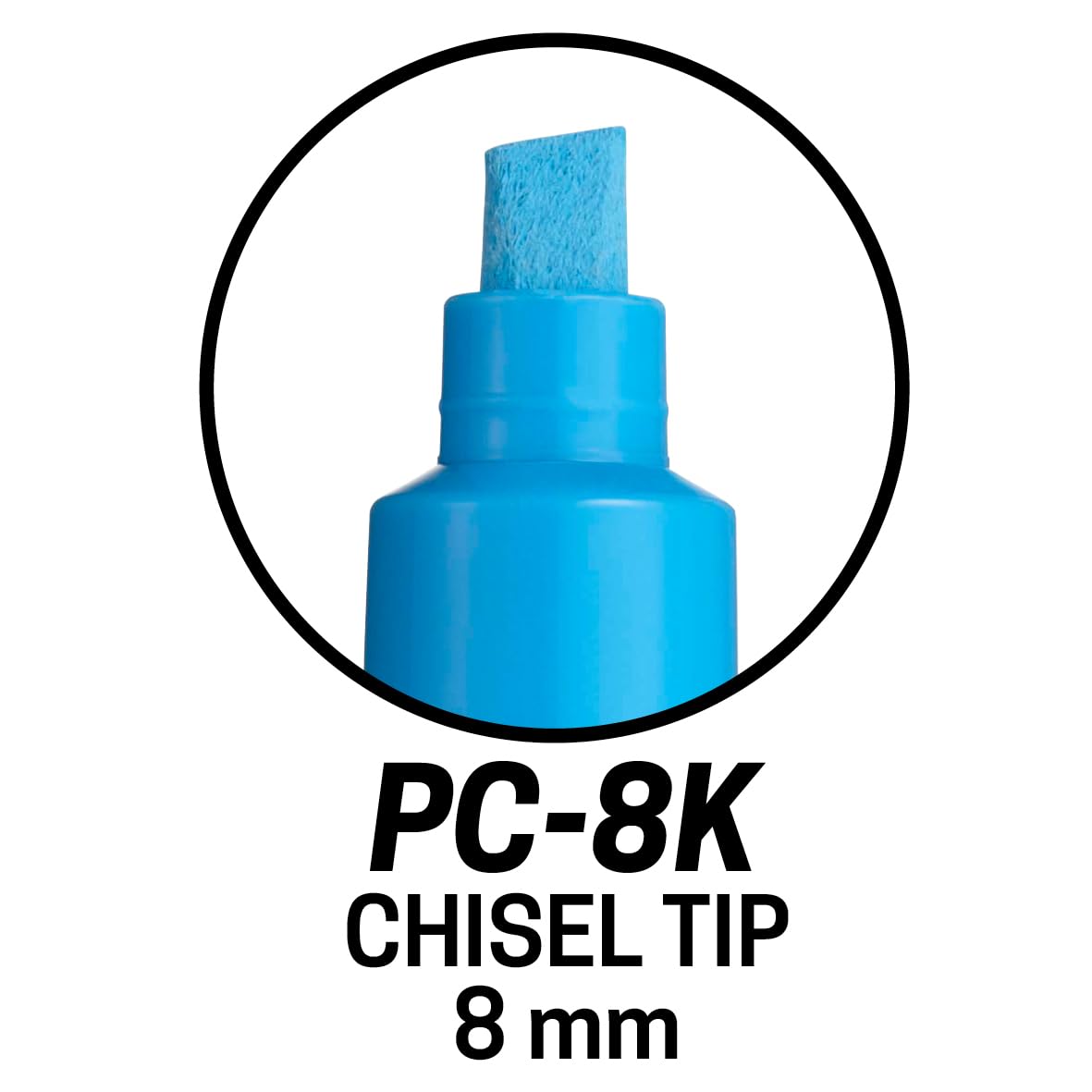 POSCA PC-8K Paint Pens – 33 Color Set – Broad Chisel Tip Markers