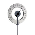 TFA Lollipop Outdoor Garden Thermometer | Aluminum Dial with Ground Spike