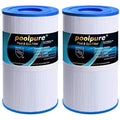 POOLPURE 35 sq.ft Spa Filter Replacement for Pleatco PRB35-IN | 2-Pack