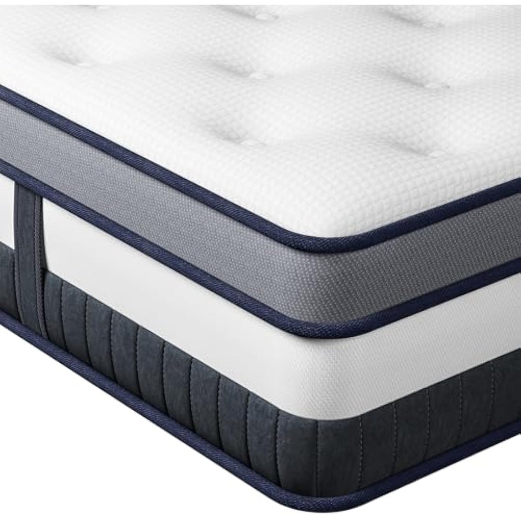 Vesgantti Small Single Pocket Sprung Hybrid Mattress | 75 x 190 cm