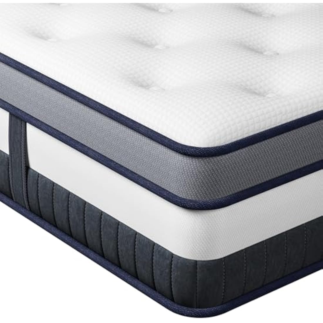 Vesgantti Small Single Pocket Sprung Hybrid Mattress | 75 x 190 cm