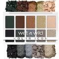 Wet n Wild Color Icon 10-Pan Eyeshadow Palette | Lights Off Matte Shimmer