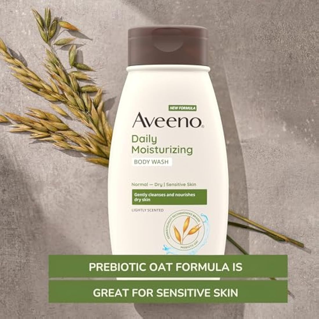 Aveeno Daily Moisturizing Body Wash with Natural Oatmeal | 18 Fl. Oz