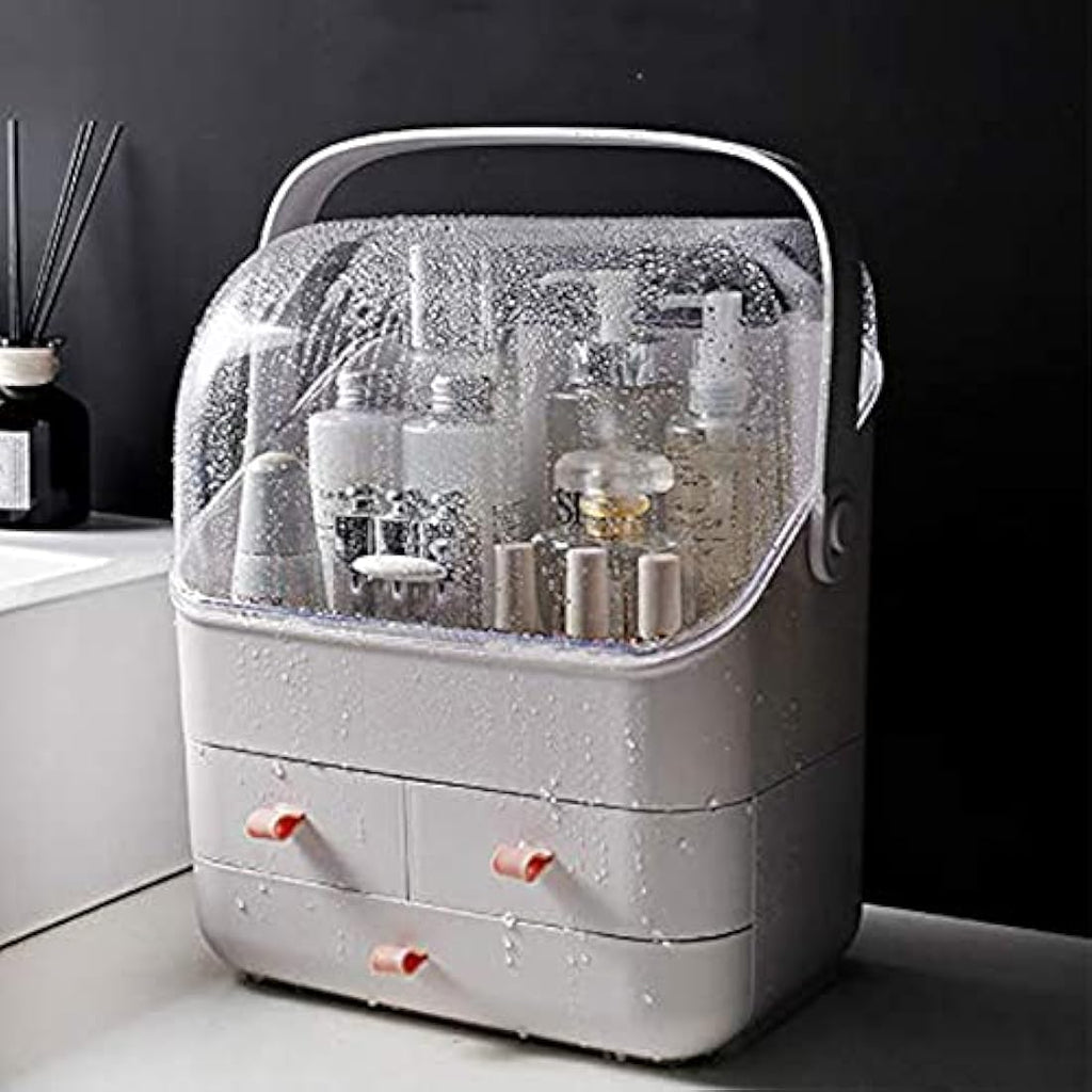 Large Makeup Organizer | Dustproof Acrylic Cosmetic Storage Box