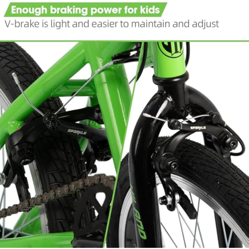 Hiland 20 Inch BMX Freestyle Bike with 360 Degree Gyro and 4 Pegs