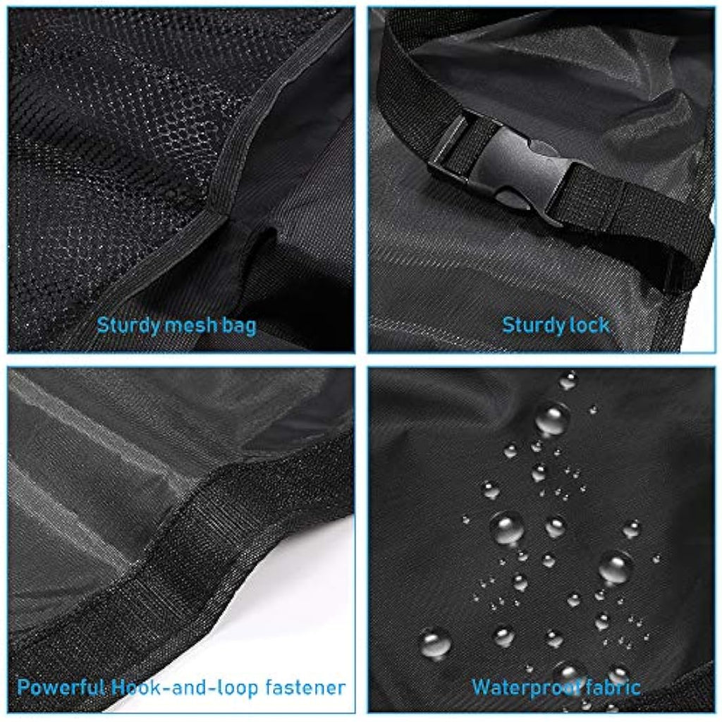 Jolof Store Car Boot Organiser – Waterproof Back Seat Kick Mats & Storage
