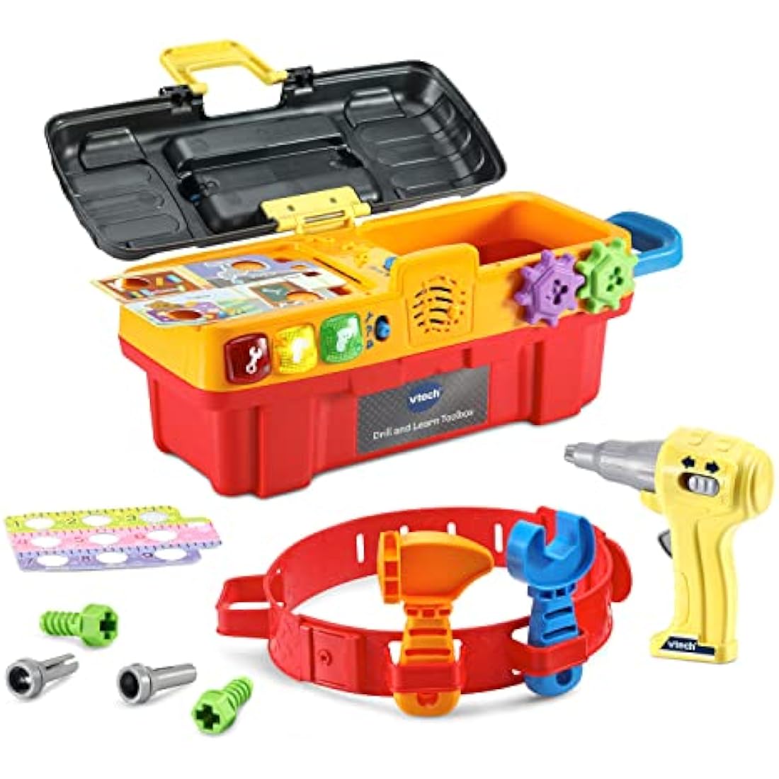VTech Drill and Learn Toolbox Pro – Interactive Toddler Educational Toy