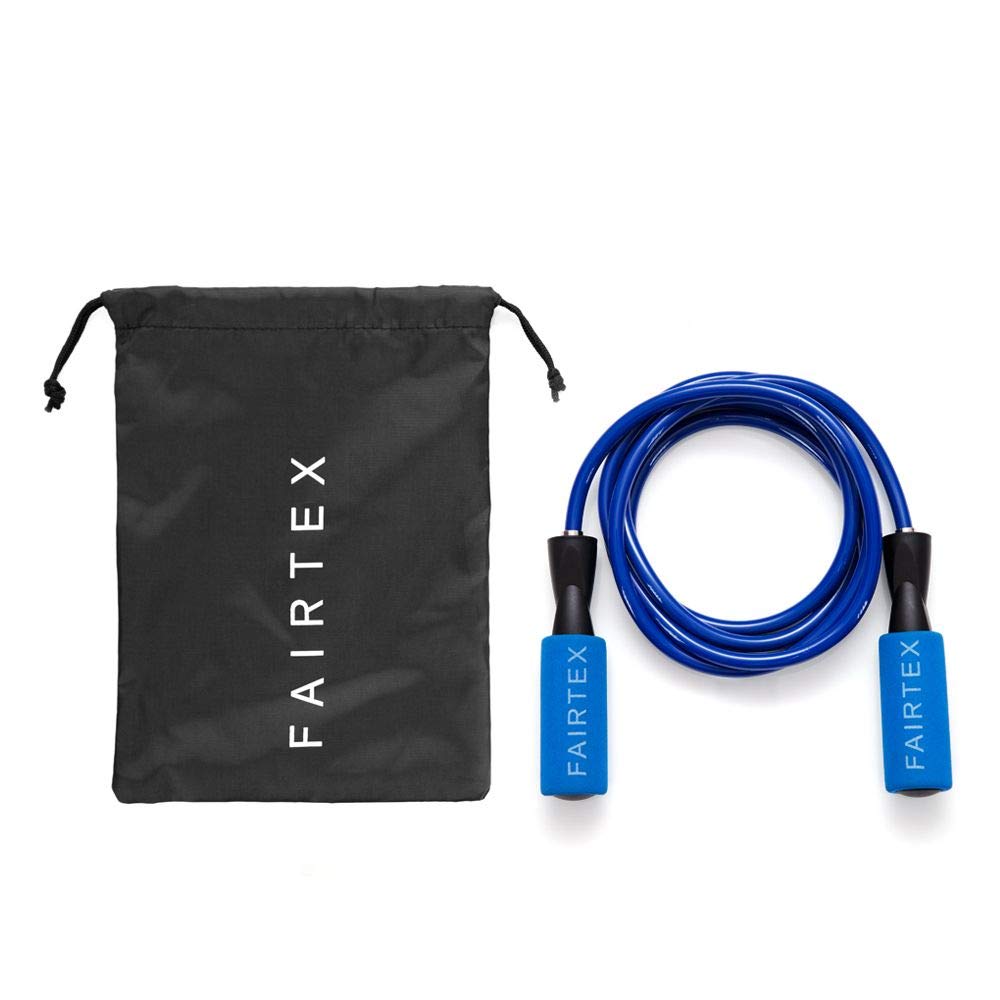 Fairtex Ball Bearing Muay Thai Jump Rope | Adjustable Speed Rope - Blue