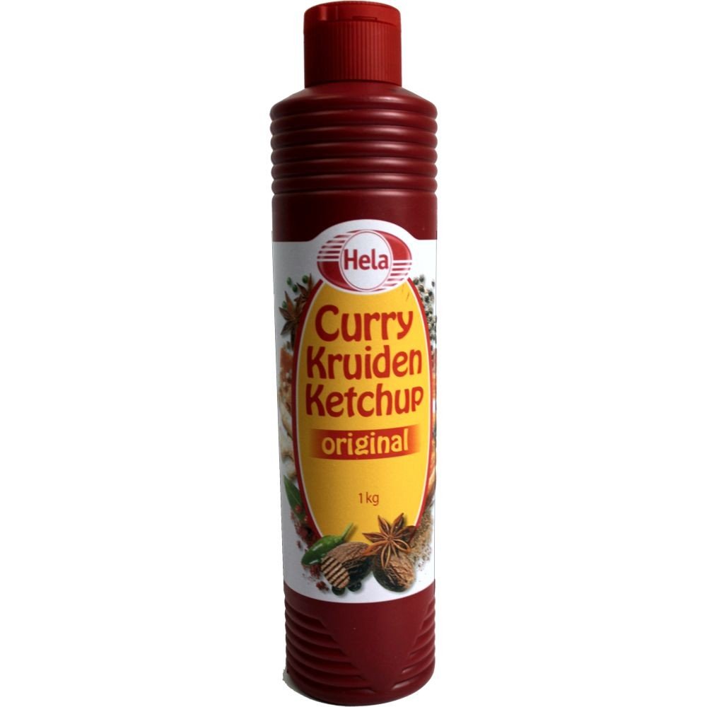 Hela Curry Ketchup Original – Spicy German Tomato Sauce, 800 ml