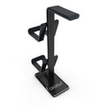OneCut 3-in-1 Gaming Headset Stand and Dual Controller Holder – Black